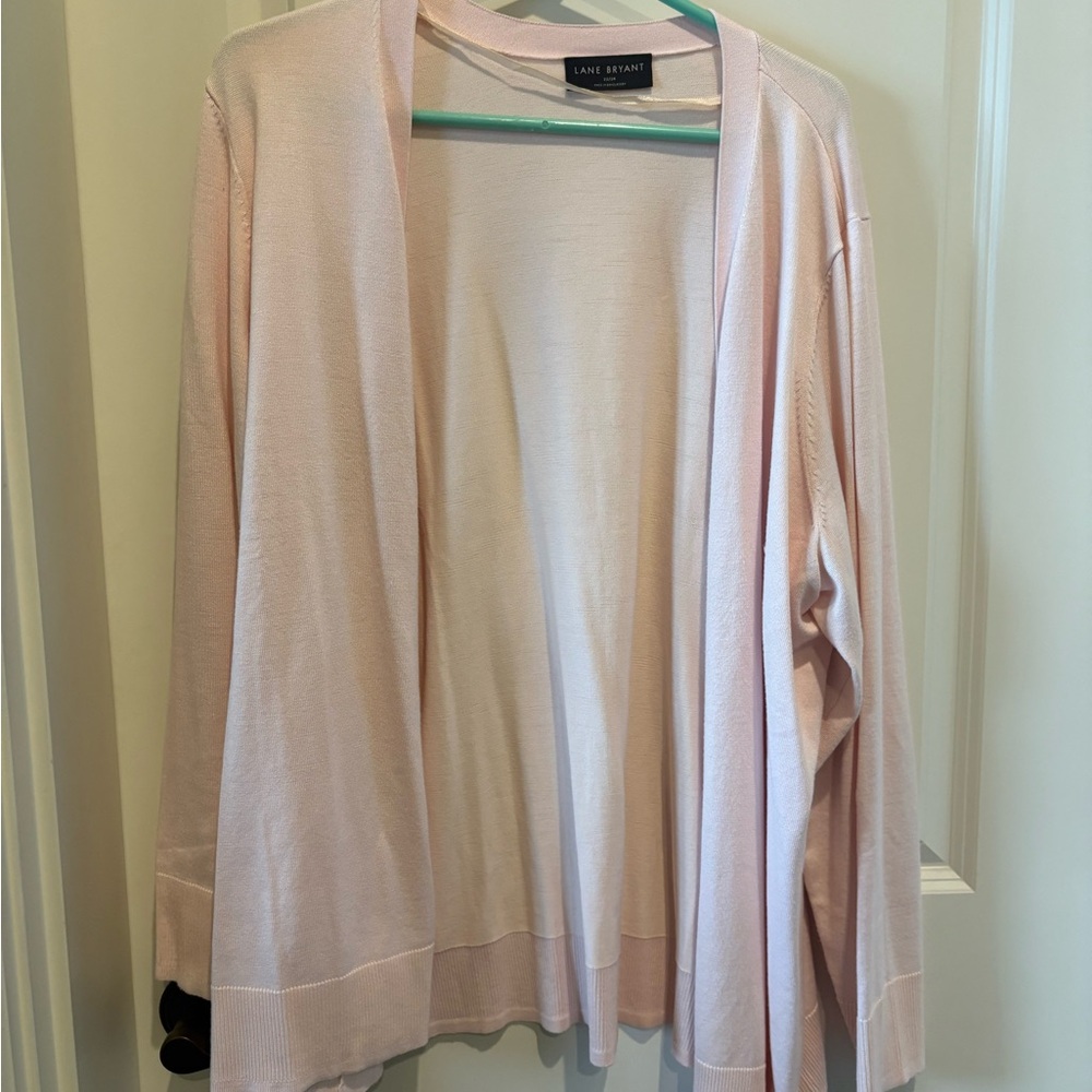 Lane Bryant Light Pink Women's Cardigan